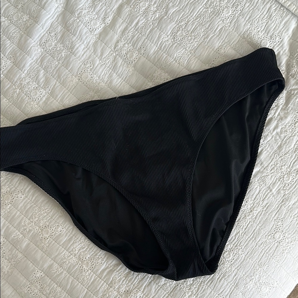 Aerie Black Bikini Bottom
